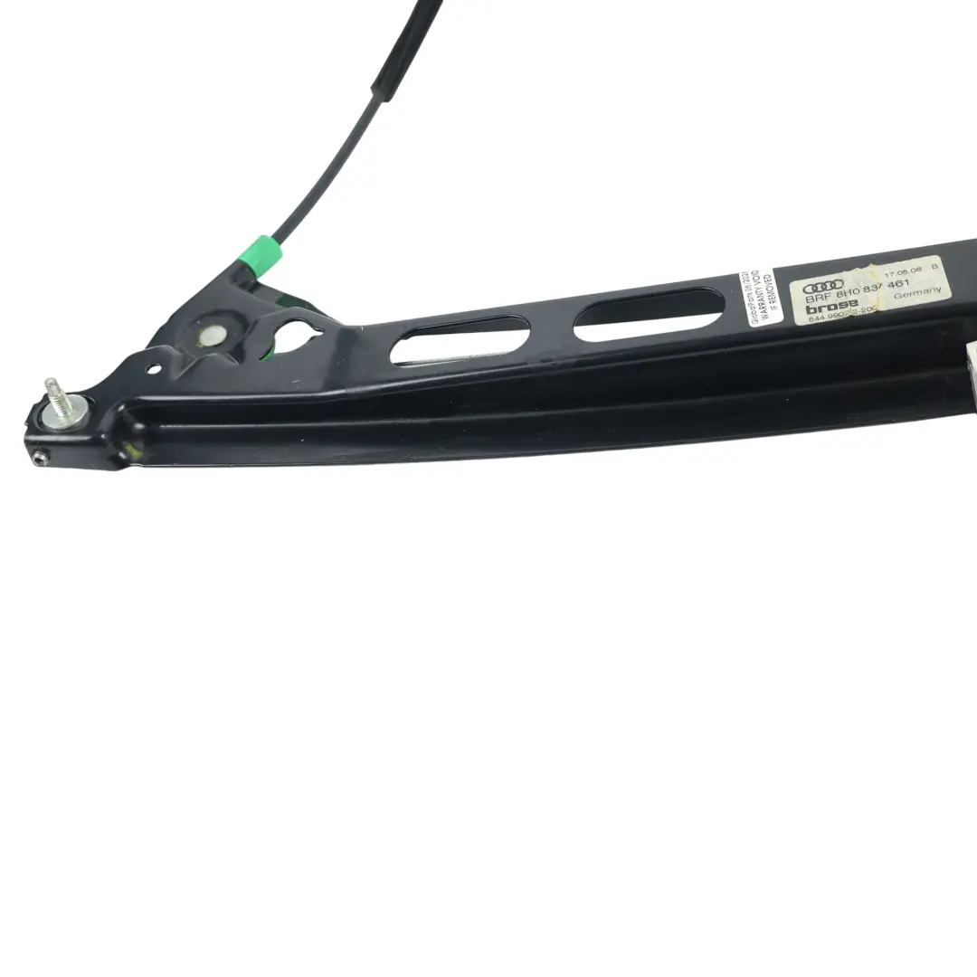Front Door Window Regulator Left N/S to Audi A4 S4 RS4 B7 with Part number 8H0837461 Audi A4 S4 RS4 B7 Front Door Window Regulator Left N/S - SKU 8H0837461 - Part number 8H0837461