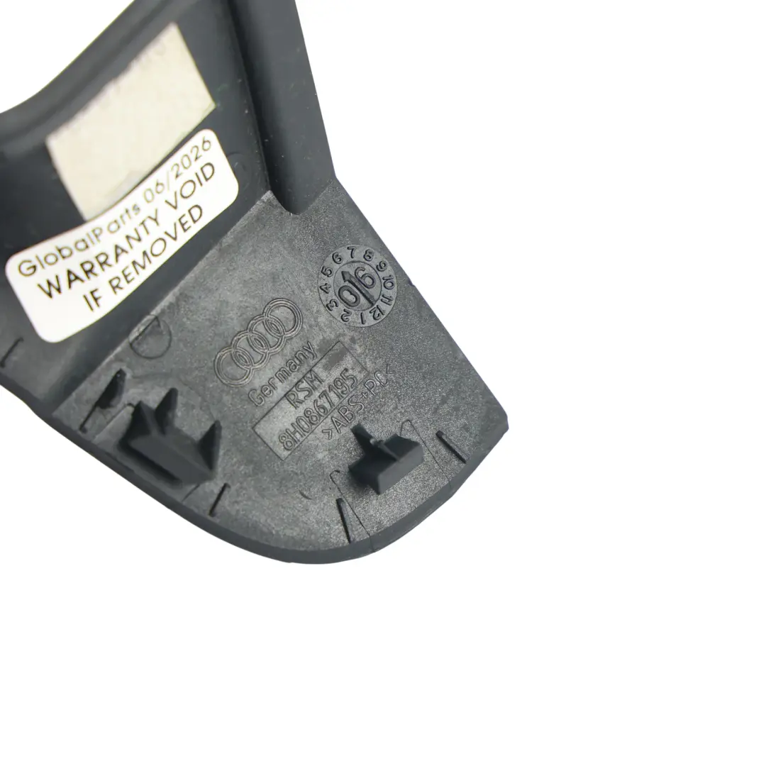 Carcasa Manija Puerta Parte Inferior Sistema Sonido Bose para Audi A4 B7 con número de pieza 8H0867195 Audi A4 B7 Carcasa Manija Puerta Parte Inferior Sistema Sonido Bose - SKU 8H0867195 - Número de pieza 8H0867195