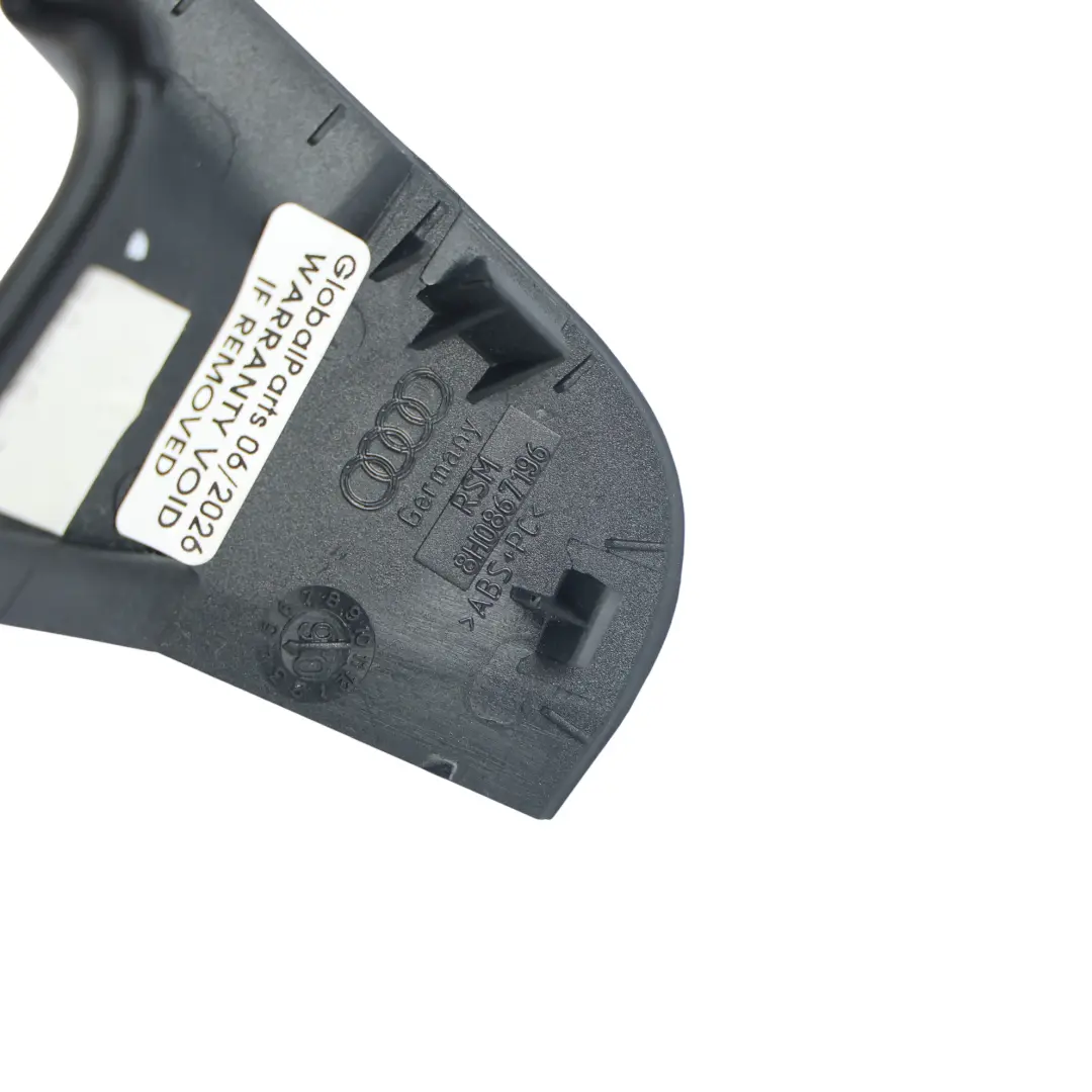 Audi A4 B7 Panel Moldura Puerta Delantera Derecha Negro - SKU 8H0867196 - Número de pieza 8H0867196