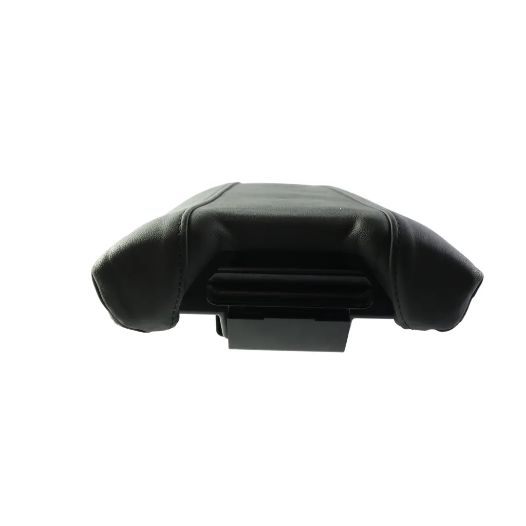 Audi A4 S4 B7 Cabrio Rear Seat Centre Armrest Cover Black Leather - SKU 8H0885081J - Part number 8H0885081J