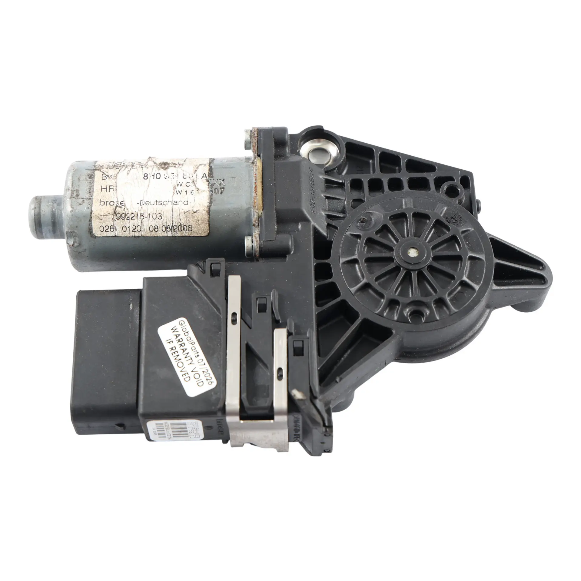 Audi A4 S4 RS4 8H B7 Rear Door Window Regulator Motor Left N/S 8H0959801A