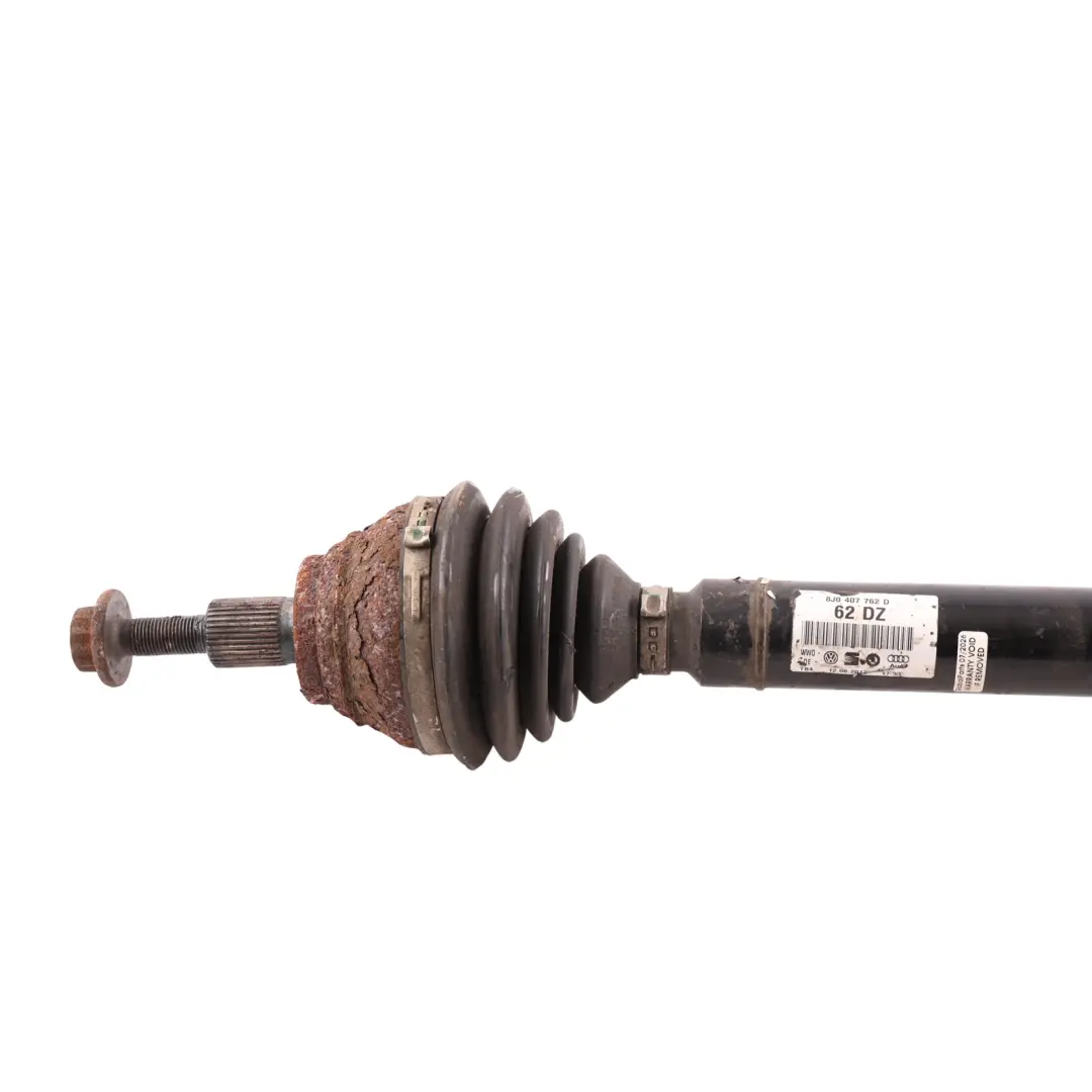 Audi TT 8J Front Driveshaft Drive Shaft Right O/S Side - SKU 8J0407762D - Part number 8J0407762D