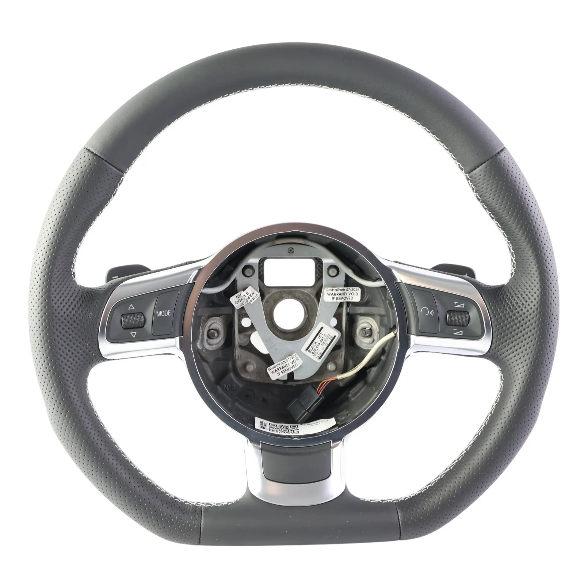 Audi TT 8J Volant NEUF Cuir Noir Palettes Fond Plat 8J0419091C