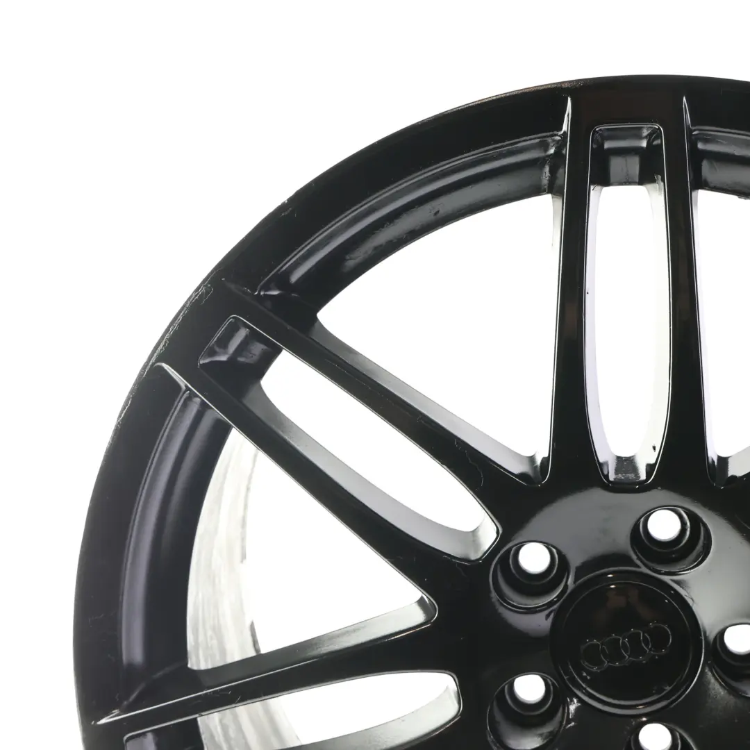 Audi TTS 8J Cerchio Ruota Lega Nero 19" ET:52 9J - SKU 8J0601025CG-4 - Numero di parte 8J0601025CG