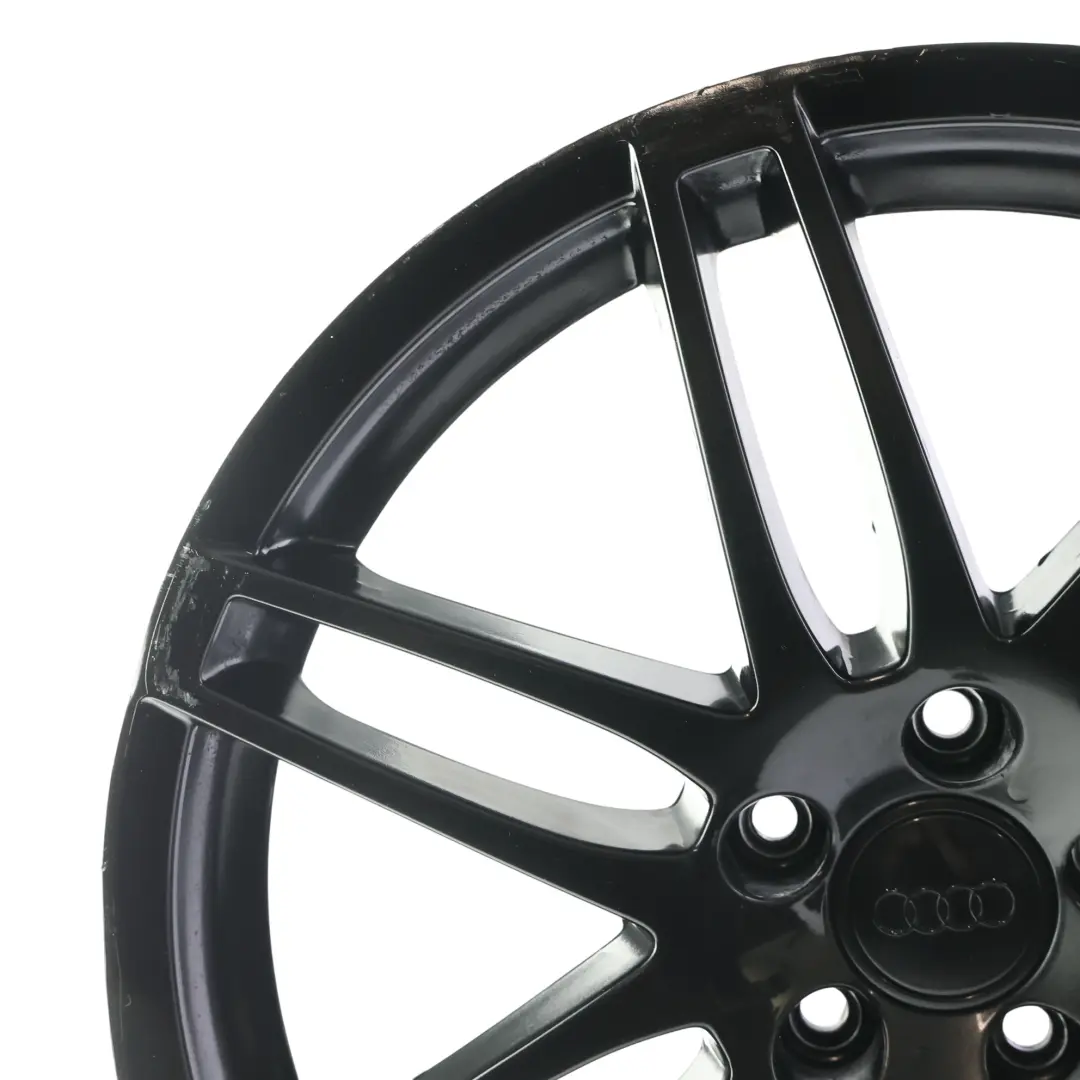 Audi TTS 8J Alloy Wheel Rim Black 19" ET:52 9J - SKU 8J0601025CG-5 - Part number 8J0601025CG
