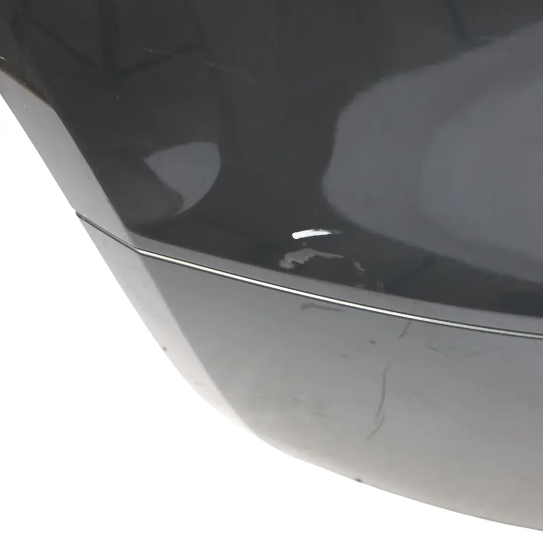 Bumper Rear Trim Panel Covering Dolphin Grey Metallic - X7Z to Audi TT 8J Rear with Part number 8J0807303A Audi TT 8J Rear Bumper Rear Trim Panel Covering Dolphin Grey Metallic - X7Z - SKU 8J0807303A-DGM - Part number 8J0807303A