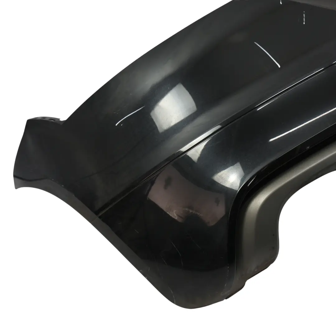 Audi TT TTS 8J Rear Bumper Trim Panel Covering Phantom Black - Z9Y - SKU 8J0807303D-PHB - Part number 8J0807303D