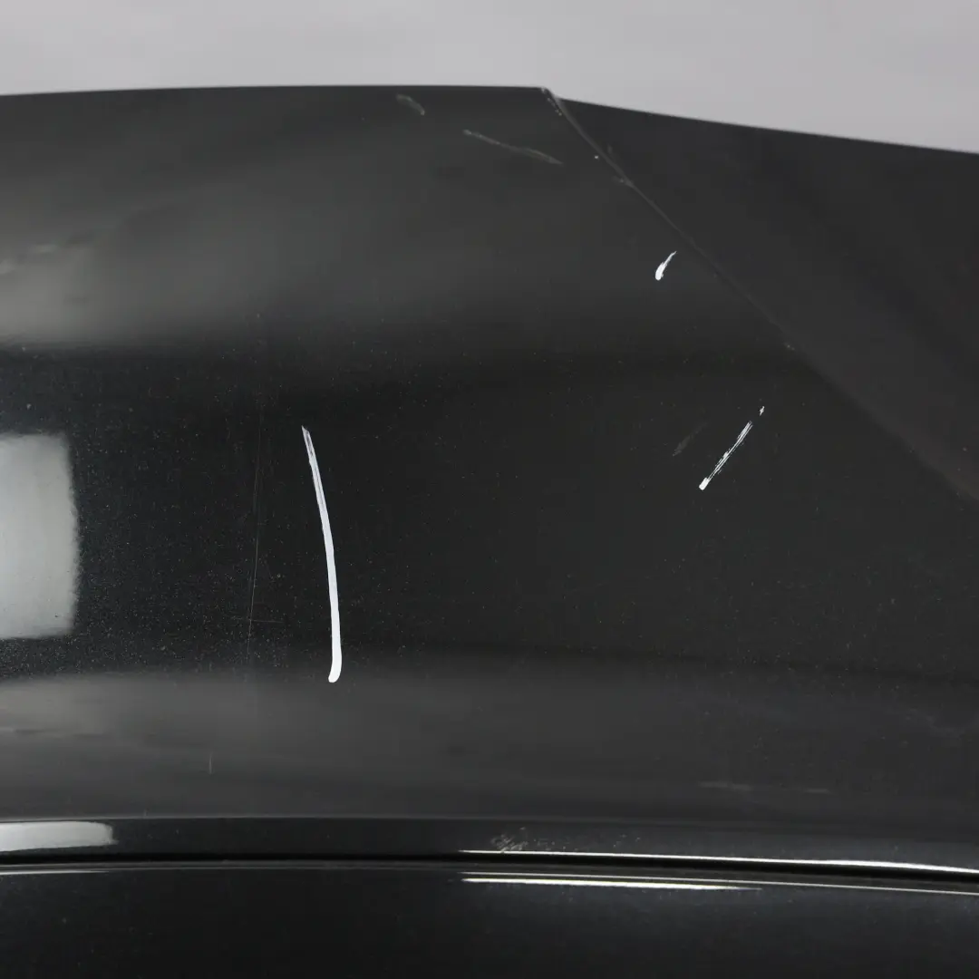 Bumper Trim Panel Covering Phantom Black - Z9Y to Audi TT TTS 8J Rear with Part number 8J0807303D Audi TT TTS 8J Rear Bumper Trim Panel Covering Phantom Black - Z9Y - SKU 8J0807303D-PHB - Part number 8J0807303D