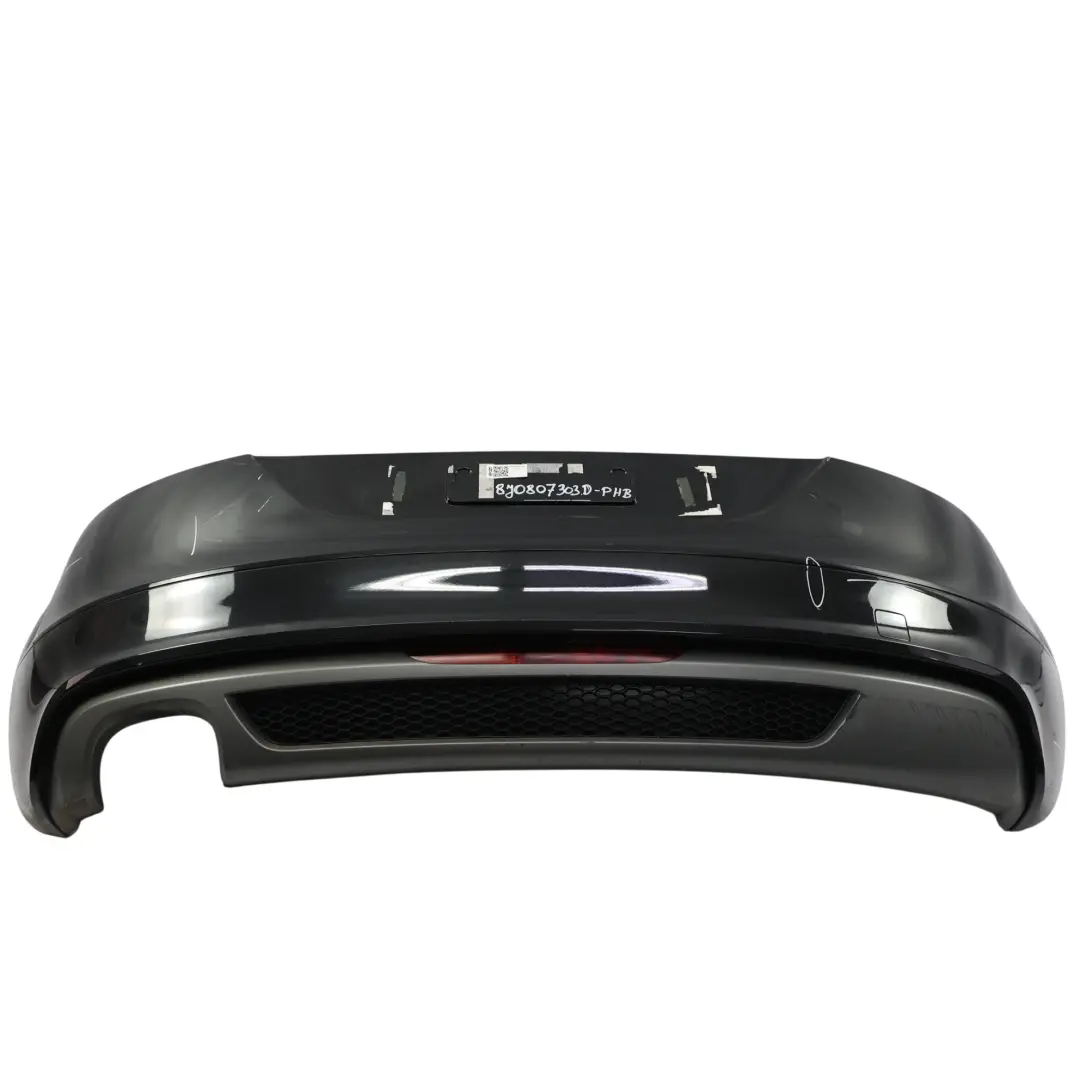 Listwa Zderzaka Tylnego Czarny Phantom Z9Y do Audi TT TTS 8J o numerze 8J0807303D Audi TT TTS 8J Listwa Zderzaka Tylnego Czarny Phantom Z9Y - SKU 8J0807303D-PHB - Numer Części 8J0807303D