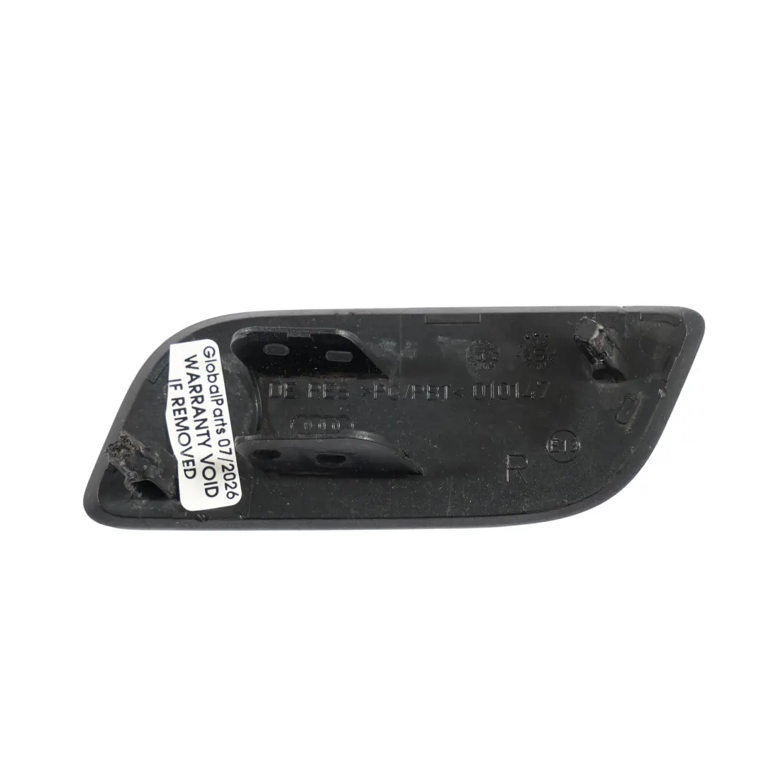 Headlight Washer Nozzle Cover Cap Trim Right O/S Dolphin Grey - X7Z to Audi TT 8J with Part number 8J0807754 Audi TT 8J Headlight Washer Nozzle Cover Cap Trim Right O/S Dolphin Grey - X7Z - SKU 8J0807754-DGM - Part number 8J0807754