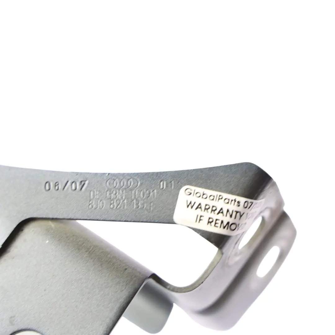 Soporte Ala Delantero Izquierdo Gris Delfín Metalizado X7Z para Audi TT 8J con número de pieza 8J0821135F Audi TT 8J Soporte Ala Delantero Izquierdo Gris Delfín Metalizado X7Z - SKU 8J0821135F-DGM - Número de pieza 8J0821135F