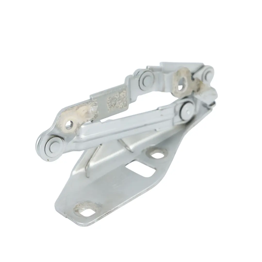 Front Bonnet Hood Hinge Left N/S Ice Silver Metallic - X7W to Audi TT 8J with Part number 8J0823301H Audi TT 8J Front Bonnet Hood Hinge Left N/S Ice Silver Metallic - X7W - SKU 8J0823301H-ICS - Part number 8J0823301H