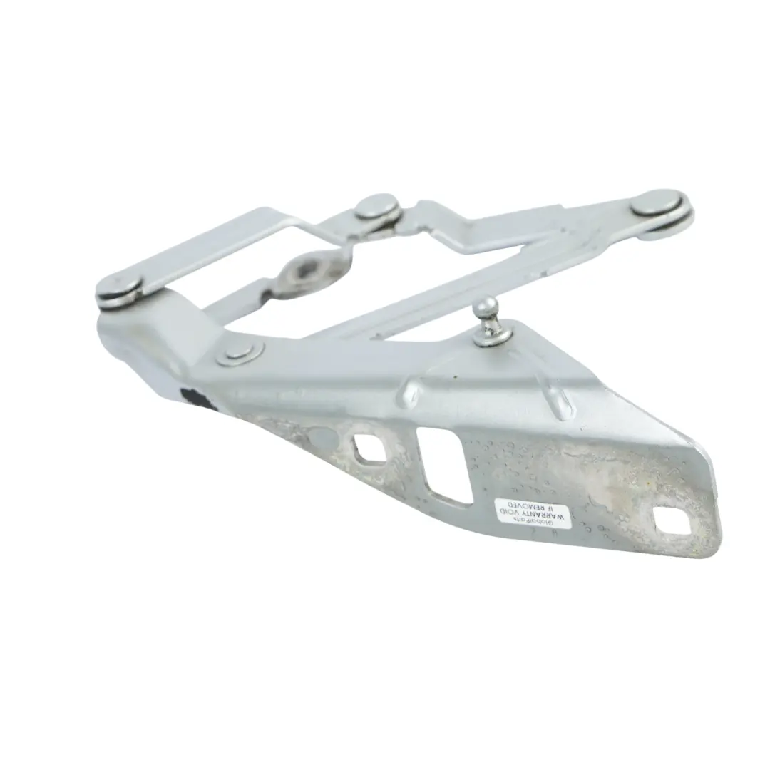 Audi TT 8J Front Bonnet Hood Hinge Left N/S Ice Silver Metallic - X7W - SKU 8J0823301H-ICS - Part number 8J0823301H