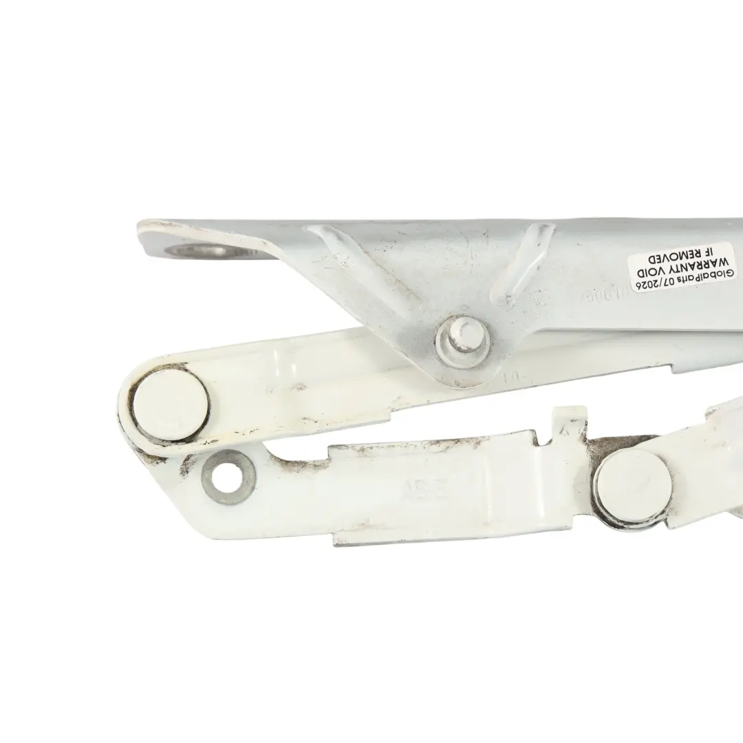 Audi TT 8J Front Bonnet Hood Hinge Left N/S Ibis White - Y9C - SKU 8J0823301H-IWH - Part number 8J0823301H