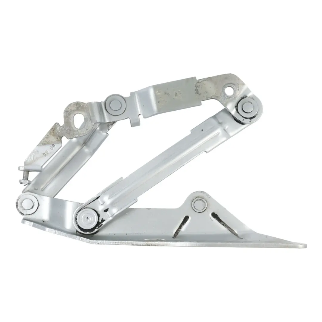 Front Bonnet Hood Hinge Right O/S Ice Silver Metallic - X7W to Audi TT 8J with Part number 8J0823302H Audi TT 8J Front Bonnet Hood Hinge Right O/S Ice Silver Metallic - X7W - SKU 8J0823302H-ICS - Part number 8J0823302H
