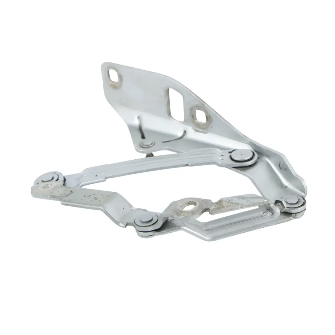 Audi TT 8J Przedni Zawias Maski Prawy Srebrny Lodowy Metalik X7W - SKU 8J0823302H-ICS - Numer Części 8J0823302H