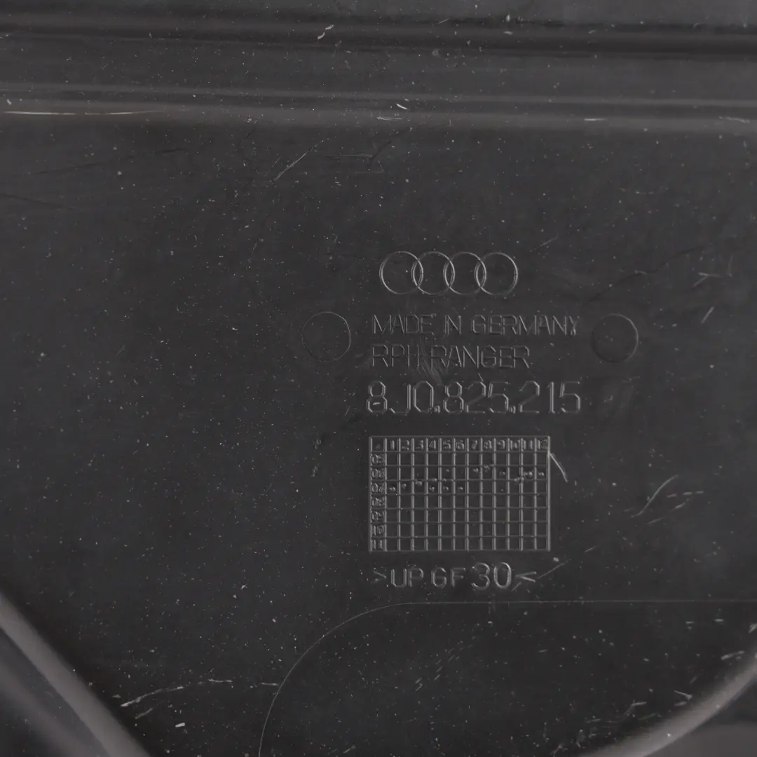Audi TT Mk2 8J Rear Undertray Underfloor Splash Guard Panel - SKU 8J0825215 - Part number 8J0825215