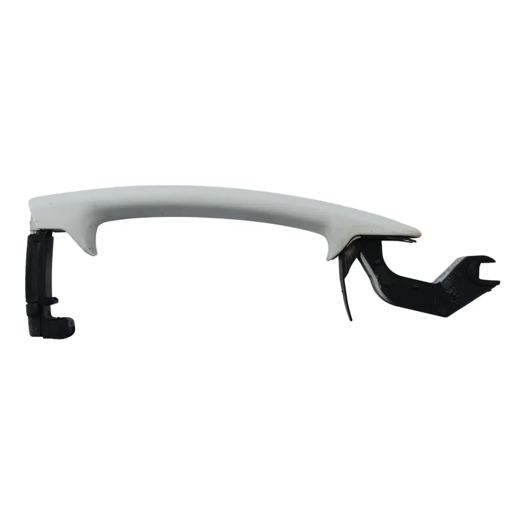 Maniglia Porta Anteriore Sinistra Destra Bianco Ibis Y9C per Audi TT 8J con numero di parte 8J0837207 Audi TT 8J Maniglia Porta Anteriore Sinistra Destra Bianco Ibis Y9C - SKU 8J0837207-IWH - Numero di parte 8J0837207