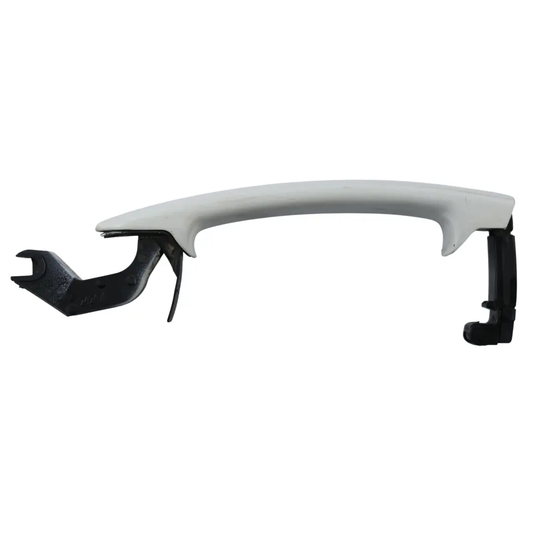 Audi TT 8J Maniglia Porta Anteriore Sinistra Destra Bianco Ibis Y9C - SKU 8J0837207-IWH - Numero di parte 8J0837207
