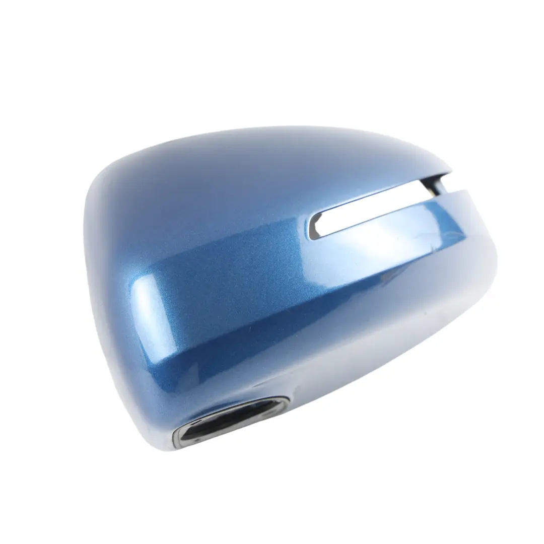 Audi TT 8J Espejo Retrovisor Puerta Izquierdo Azul Aruba Pearl X5V - SKU 8J0857501A-ARB - Número de pieza 8J0857501A