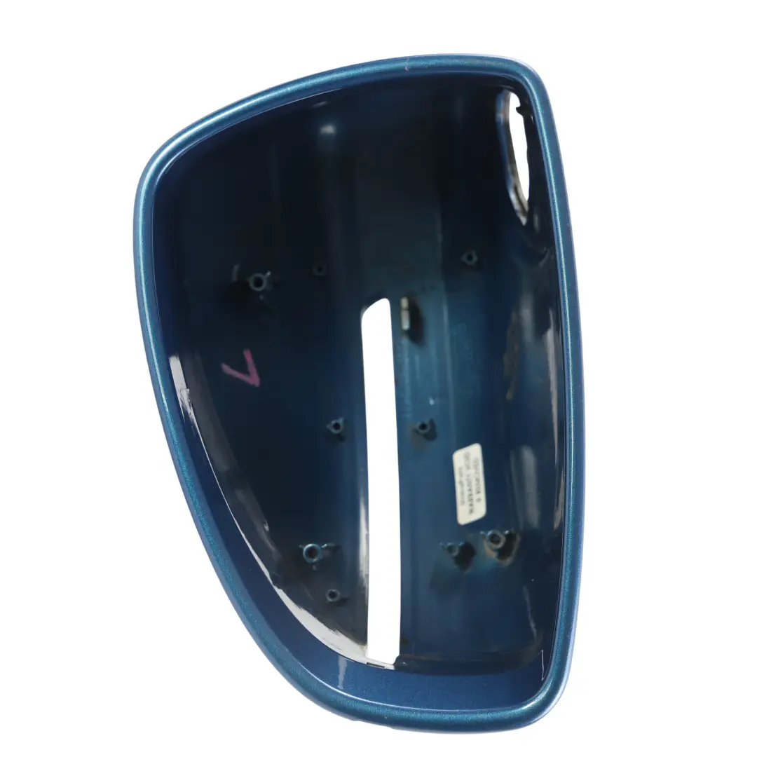 Audi TT 8J Specchietto Retrovisore Porta Sinistro Blu Aruba - SKU 8J0857501A-ARB - Numero di parte 8J0857501A