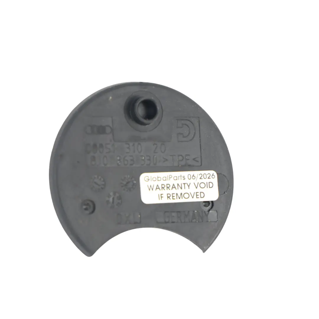 Audi TT 8J Tapis Insert Porte-Gobelet Console Centrale Arrière - SKU 8J0863330 - Numéro de pièce 8J0863330
