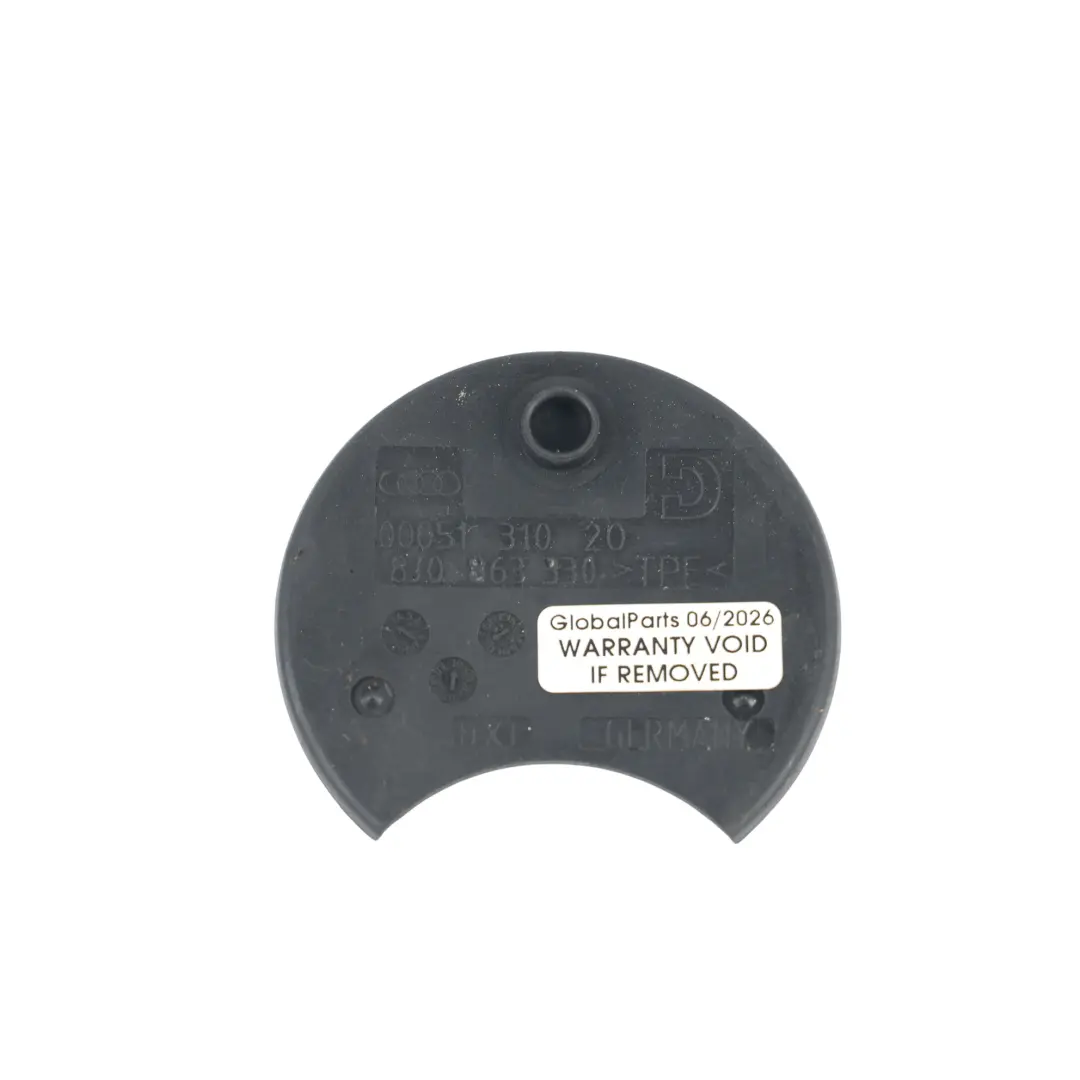 Audi TT 8J Centre Console Cup Holder Insert Mat Rubber Rear - SKU 8J0863330 - Part number 8J0863330