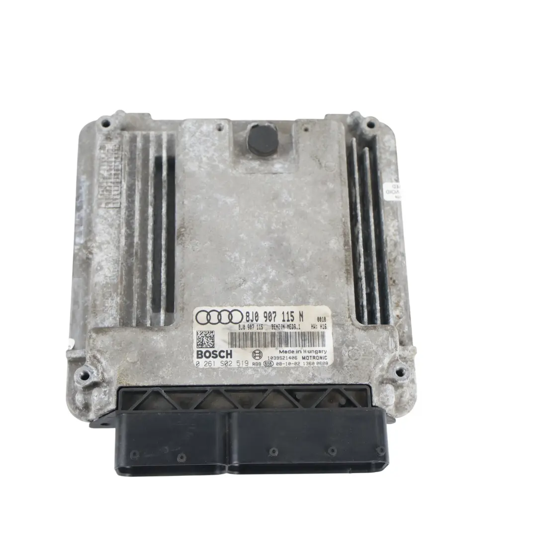 BWA 200HP Kit Unidad Control Motor ECU Manual para Audi TT 8J 2.0 TFSI con número de pieza 8J0907115N Audi TT 8J 2.0 TFSI BWA 200HP Kit Unidad Control Motor ECU Manual - SKU 8J0907115N-2 - Número de pieza 8J0907115N