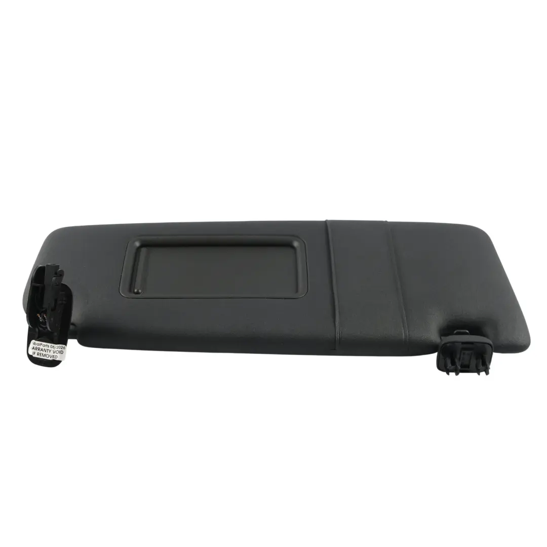 Audi TT 8J Sun Visor Cover Mirror Panel Front Right O/S Black - SKU 8J8857552A-1 - Part number 8J8857552A