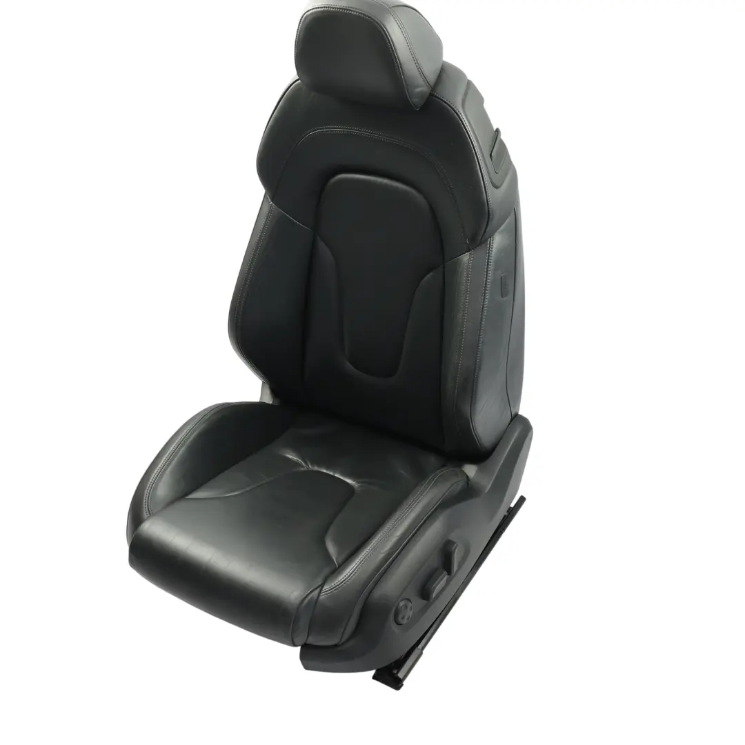 Audi TT 8J Siège Sport Avant Gauche Cuir Feinnappa Noir - SKU 8J8881805A-5 - Numéro de pièce 8J8881805A
