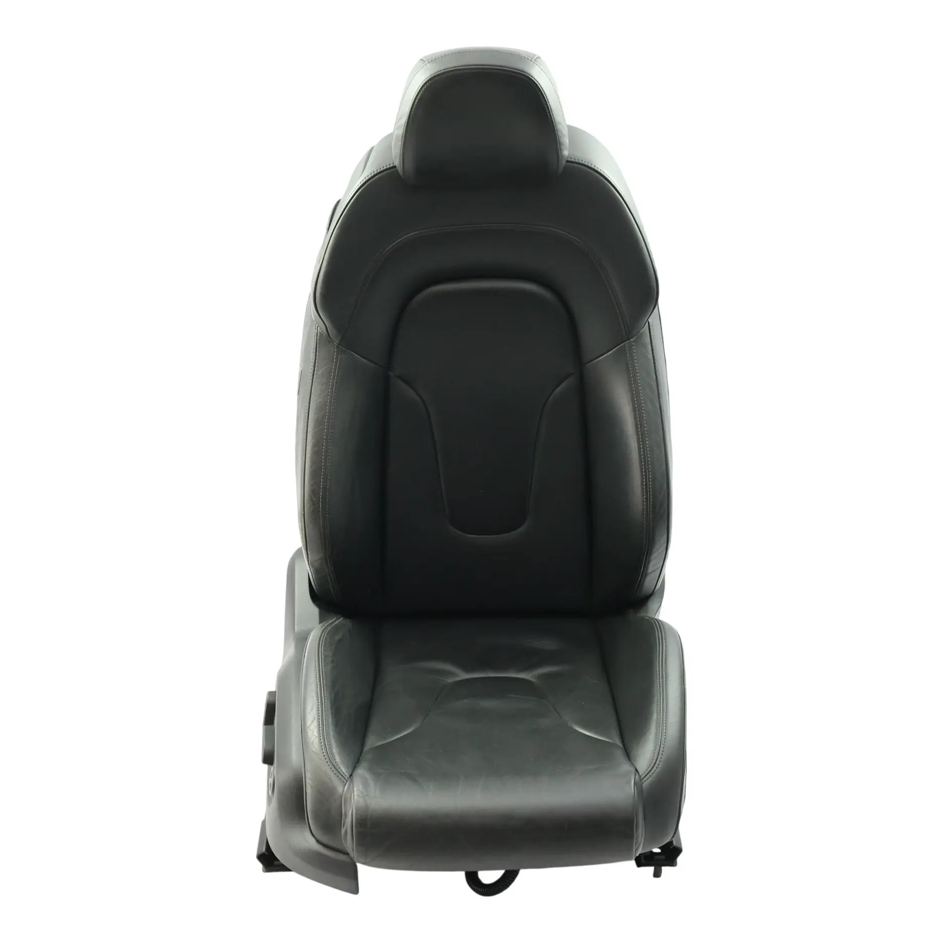 Audi TT 8J Sedile Sportivo Anteriore Destro Pelle Feinnappa Nera