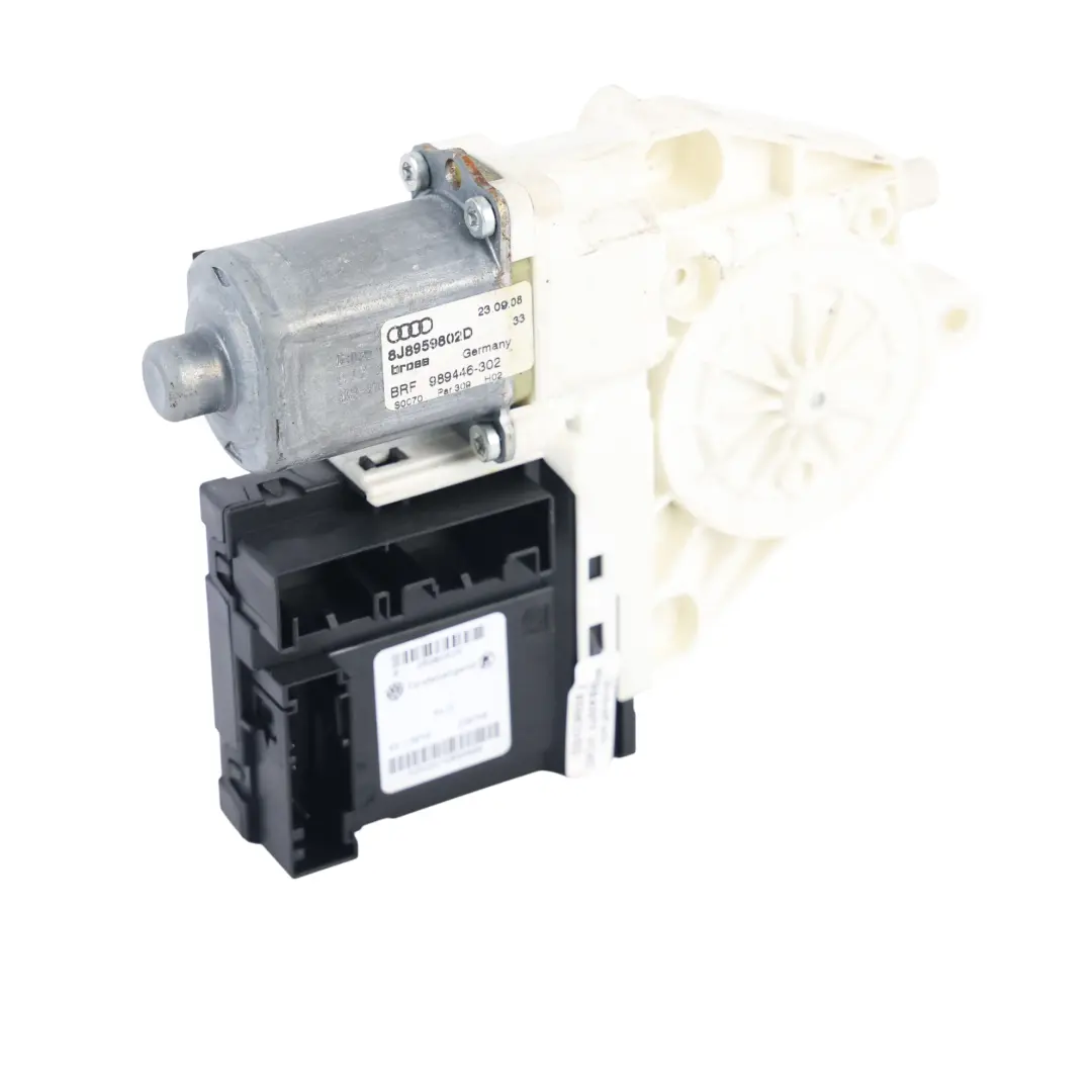 Unidad Control Motor Ventana Puerta Delantera Derecha para Audi TT 8J con número de pieza 8J8959802D Audi TT 8J Unidad Control Motor Ventana Puerta Delantera Derecha - SKU 8J8959802D - Número de pieza 8J8959802D