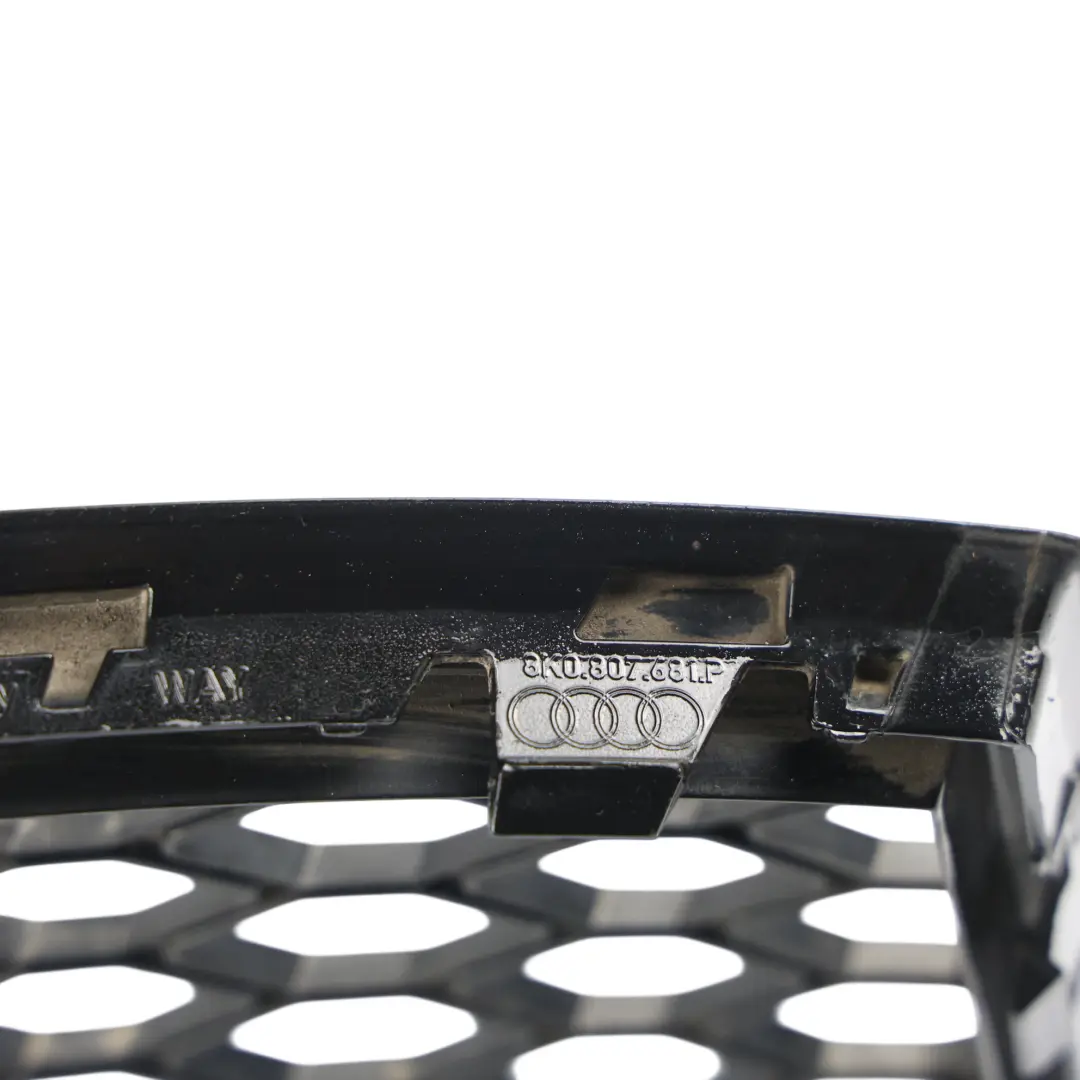Front Bumper Fog Light Grille Cover Trim Panel Left N/S to Audi A4 B8 with Part number 8K0807681P Audi A4 B8 Front Bumper Fog Light Grille Cover Trim Panel Left N/S - SKU 8K0807681P - Part number 8K0807681P