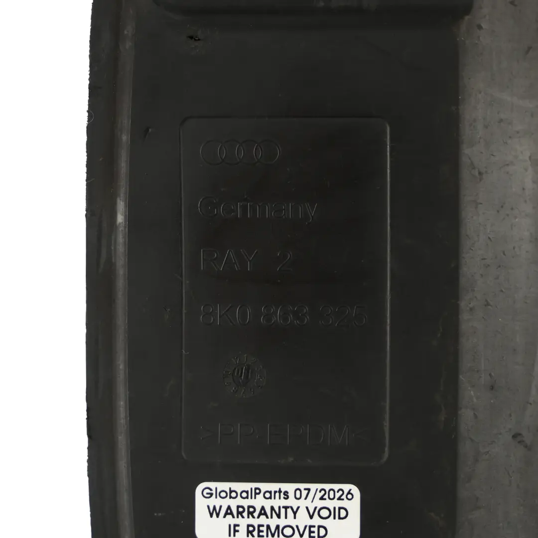 Hinten Luft Führung Gitter Verkleidung Schwarz für Audi A5 S5 8T mit Teilenummer 8K0863325 Audi A5 S5 8T Hinten Luft Führung Gitter Verkleidung Schwarz - SKU 8K0863325 - Teilenummer 8K0863325