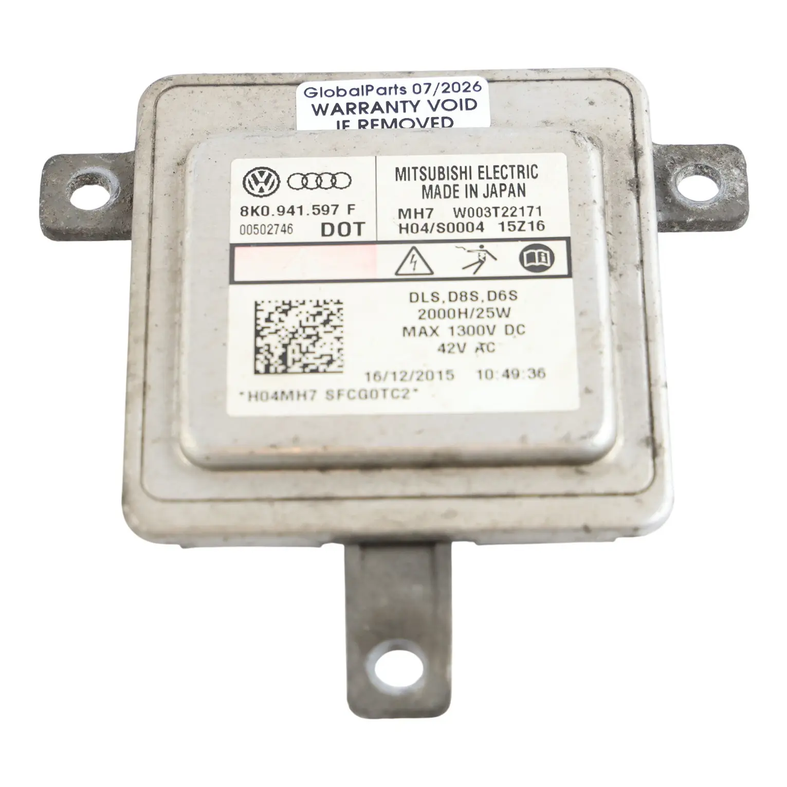 Volkswagen Caddy 2K Módulo Balasto Faro Unidad Control 8K0941597F