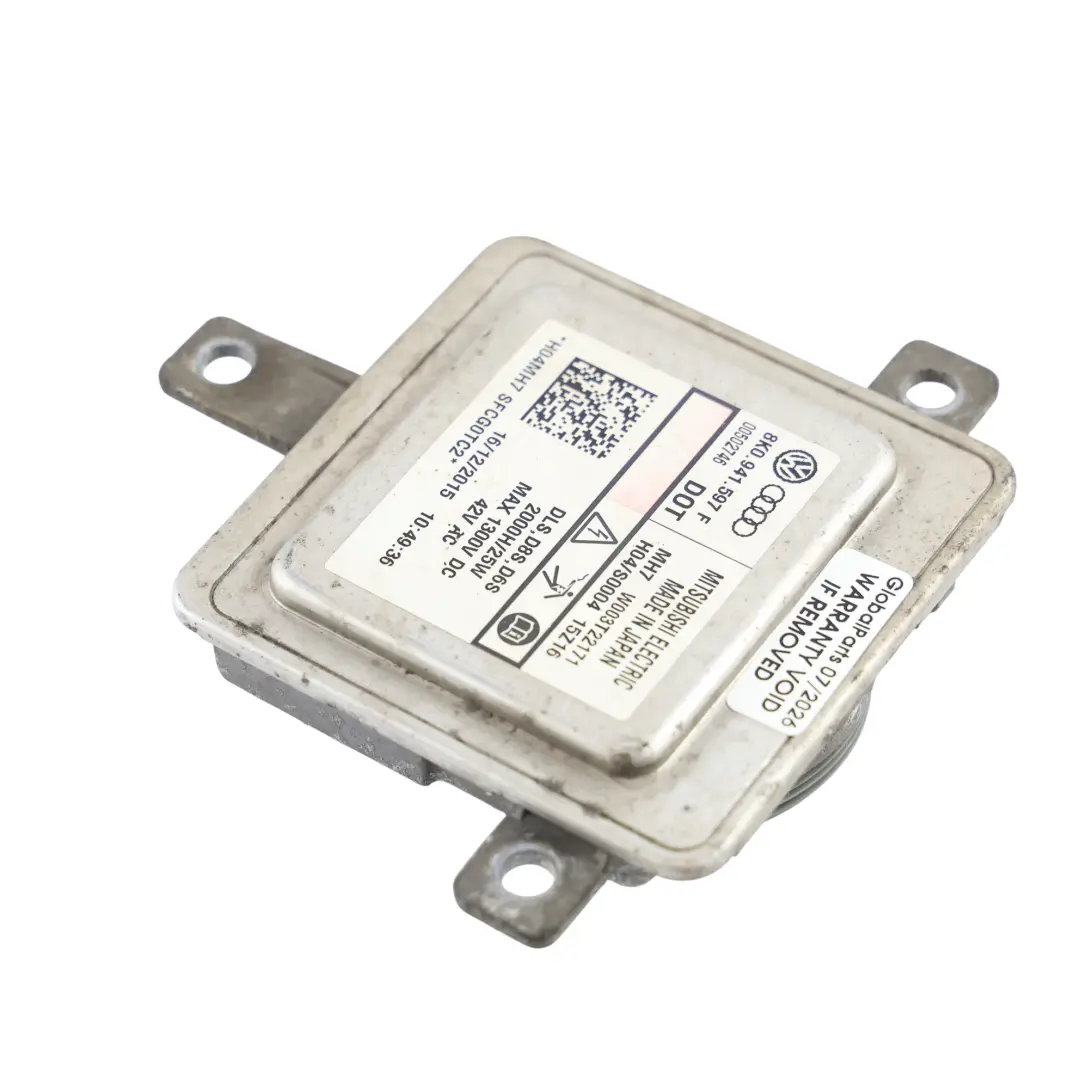 Volkswagen Caddy 2K Módulo Balasto Faro Unidad Control - SKU 8K0941597F - Número de pieza 8K0941597F