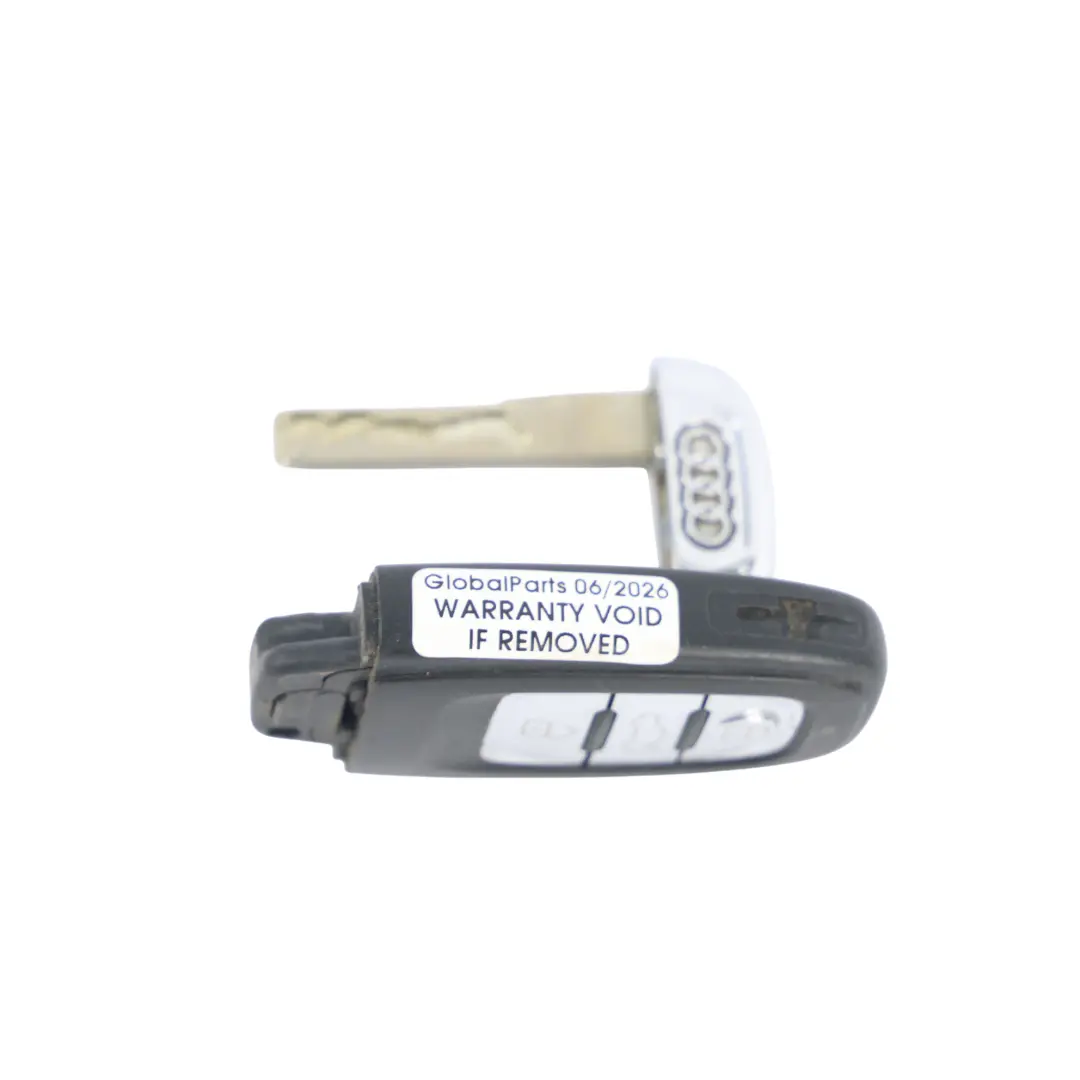 Audi S5 8T Remote Ignition Key Control Unit Smart Remote 8T0959754Q - SKU 8K0959754Q - Part number 8K0959754Q