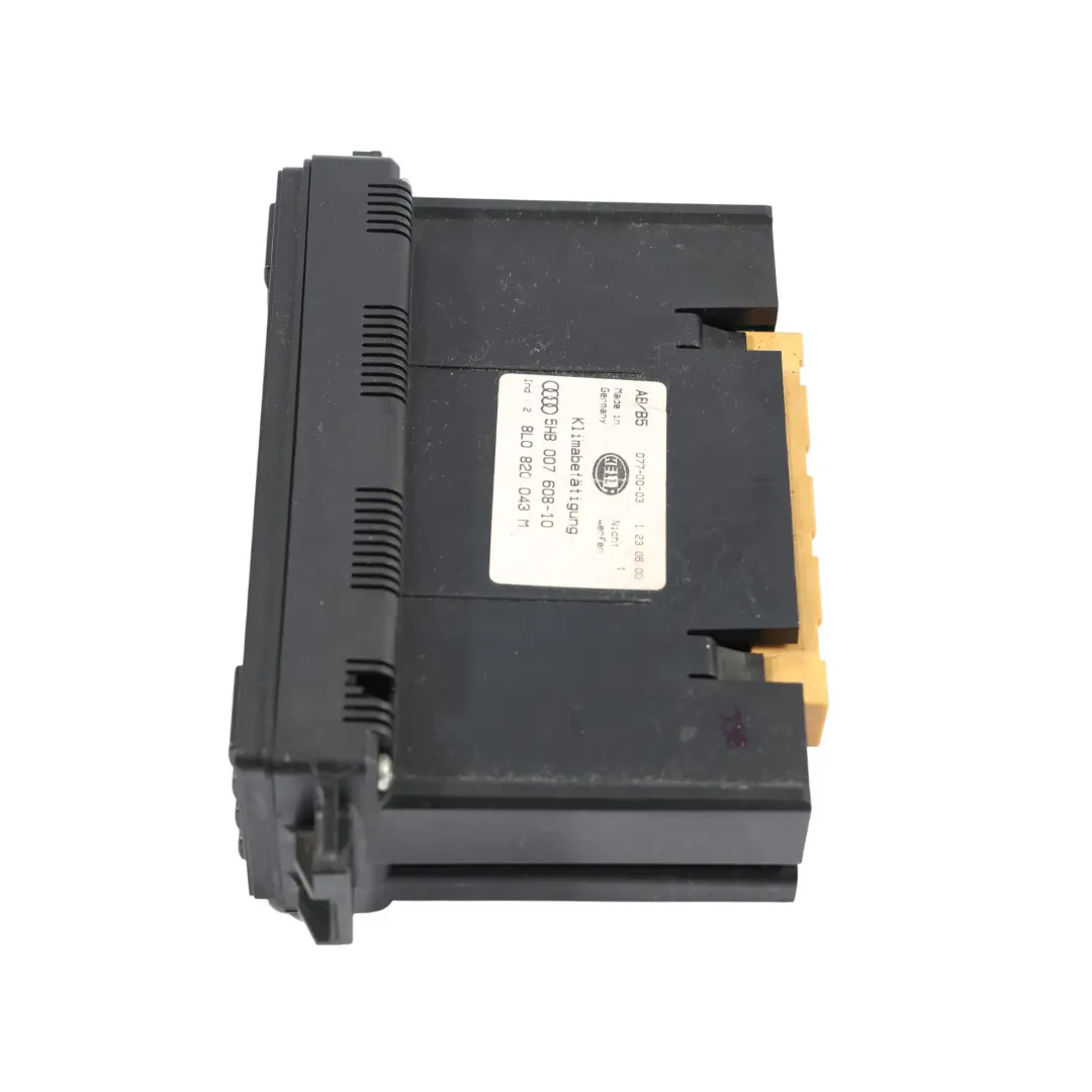 8L Heater Climate Control Panel Climatronic Display ECU Unit to Audi A3 with Part number 8L0820043M Audi A3 8L Heater Climate Control Panel Climatronic Display ECU Unit - SKU 8L0820043M - Part number 8L0820043M