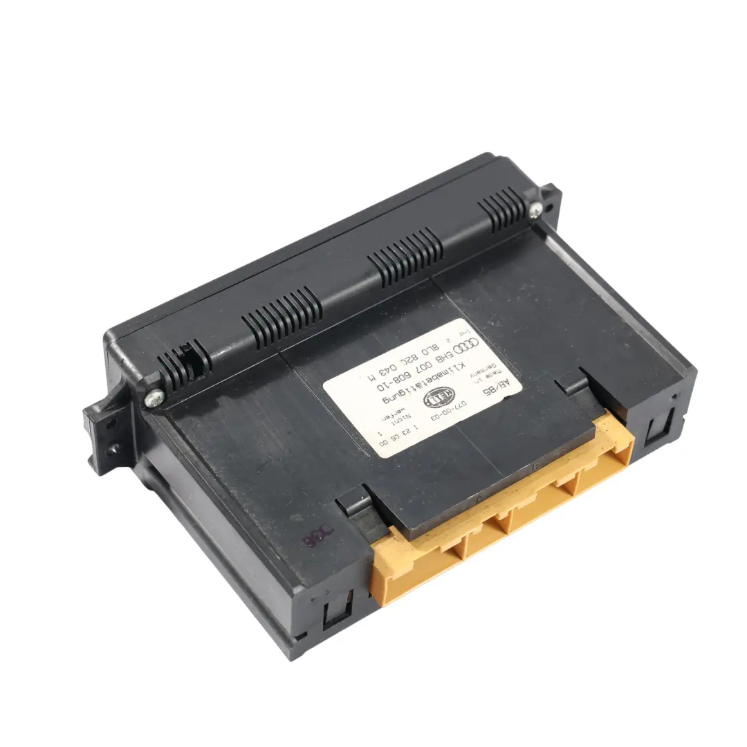 8L Panel Control Climatizador Climatronic Display ECU para Audi A3 con número de pieza 8L0820043M Audi A3 8L Panel Control Climatizador Climatronic Display ECU - SKU 8L0820043M - Número de pieza 8L0820043M