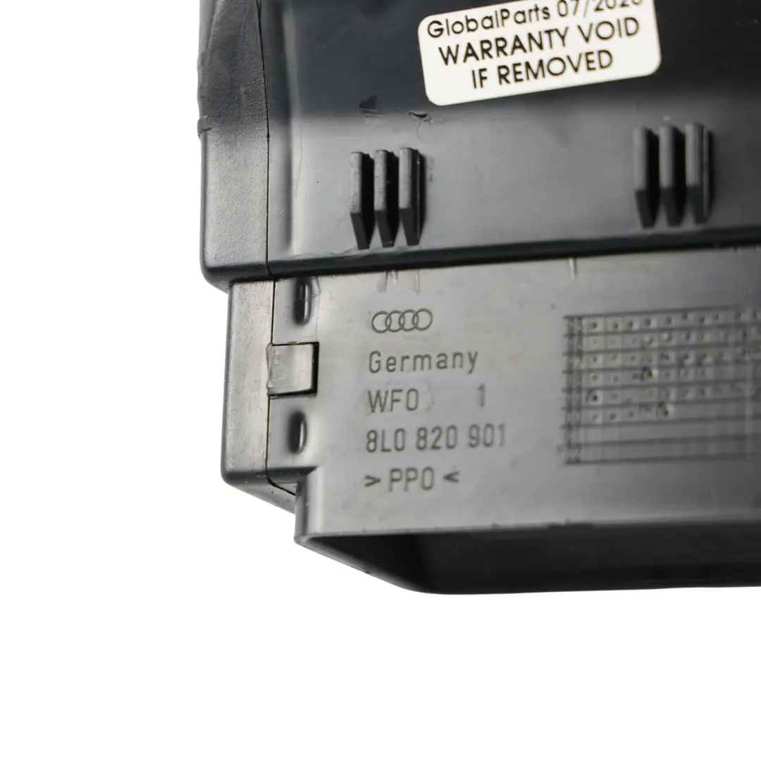 Audi A3 8L Armaturenbrett Luftdüse Blende Links Rechts - SKU 8L0820901 - Teilenummer 8L0820901