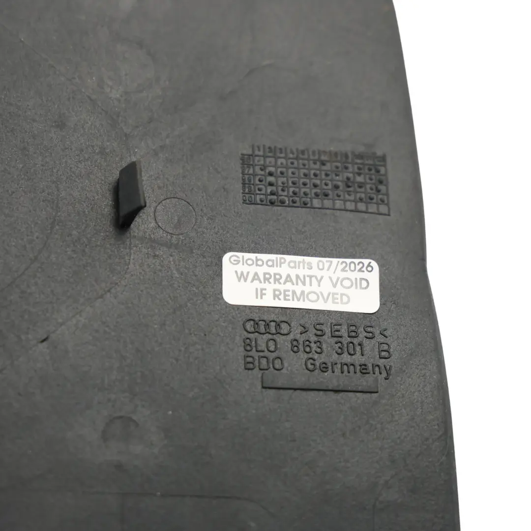 8L Mittelkonsole Gummi Einsatz Matte Abdeckung Blende Schwarz für Audi A3 mit Teilenummer 8L0863301B Audi A3 8L Mittelkonsole Gummi Einsatz Matte Abdeckung Blende Schwarz - SKU 8L0863301B - Teilenummer 8L0863301B