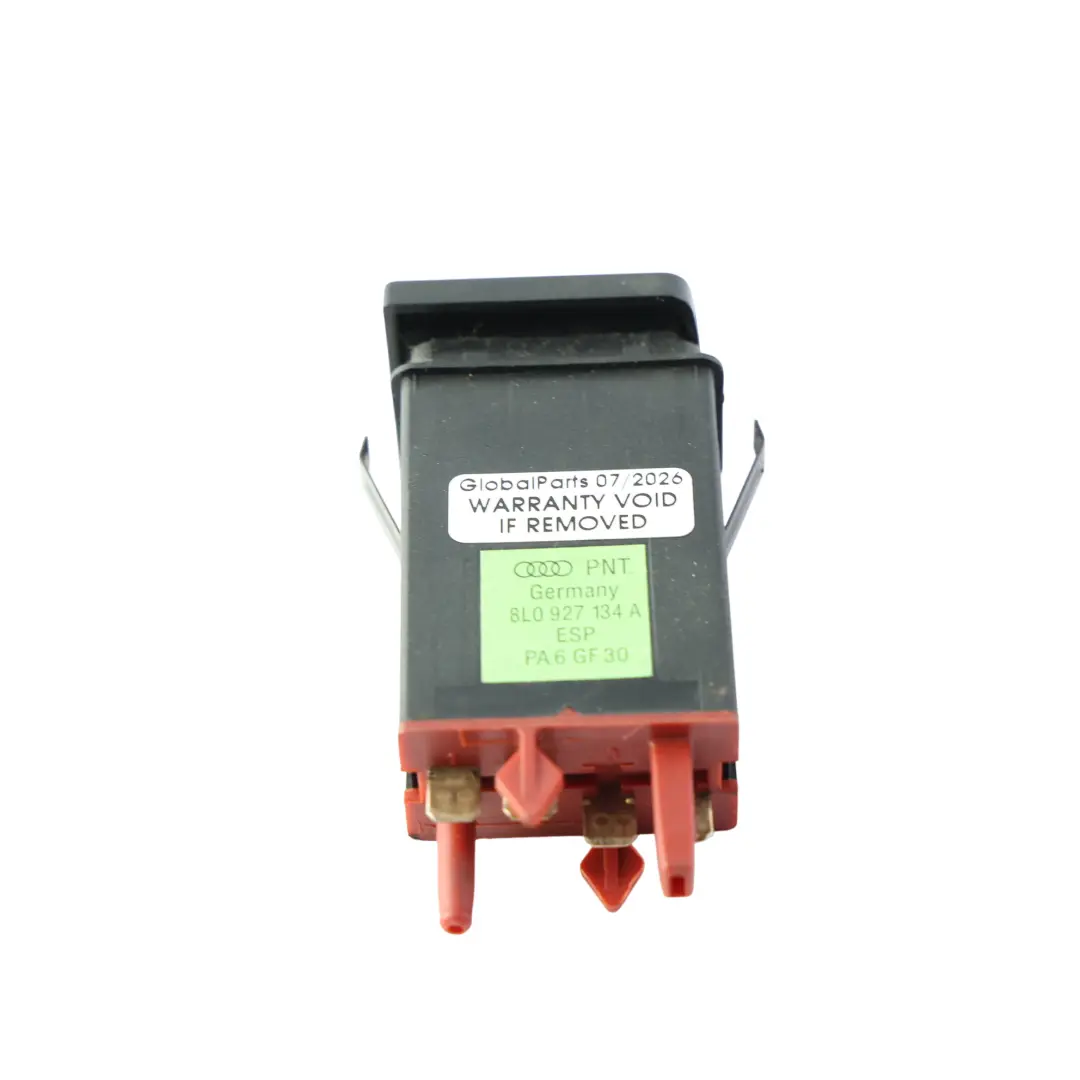 Audi A3 8L Botón Interruptor ESP - SKU 8L0927134A - Número de pieza 8L0927134A