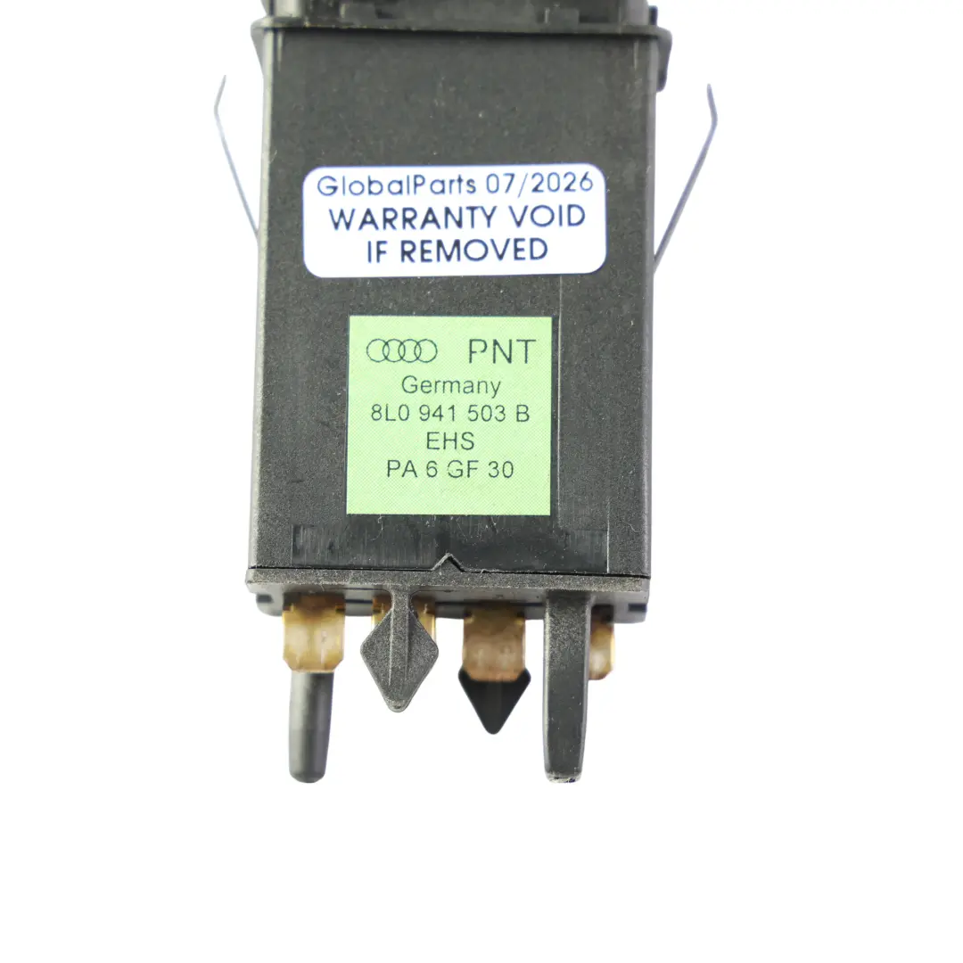 Audi A3 8L Interruptor Botón Panel Luneta Térmica Trasera - SKU 8L0941503B - Número de pieza 8L0941503B