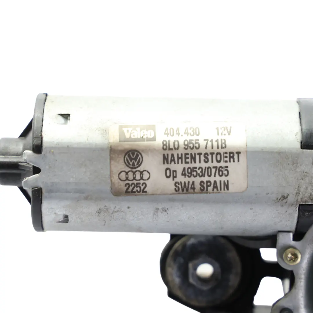 8L A4 S4 8D A6 S6 4B RS4 RS6 VW Passat Wischermotor Hinten für Audi A3 mit Teilenummer 8L0955711B Audi A3 8L A4 S4 8D A6 S6 4B RS4 RS6 VW Passat Wischermotor Hinten - SKU 8L0955711B - Teilenummer 8L0955711B
