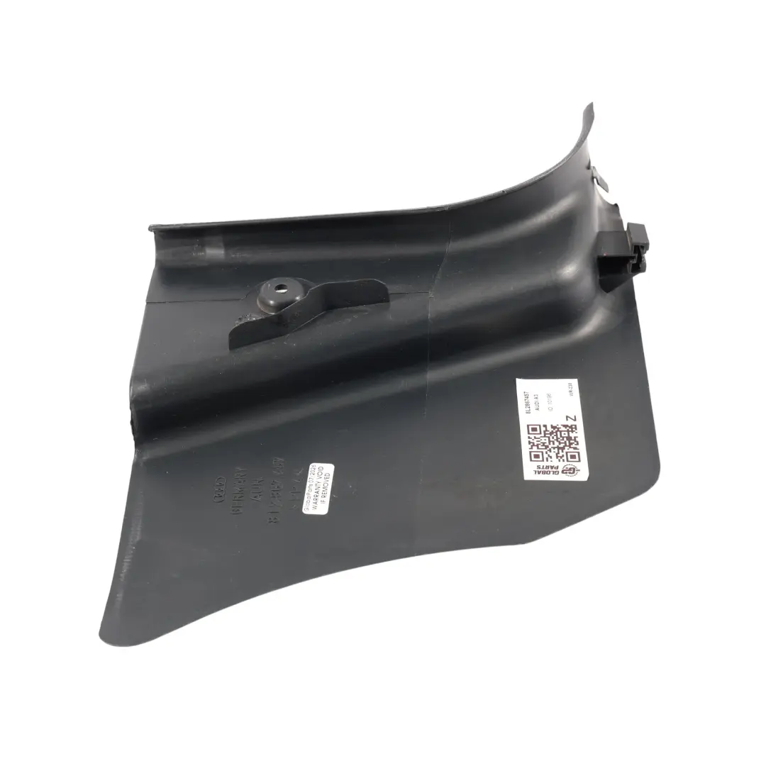 8L Lower A Pillar Sill Trim Cover Panel Left N/S Black to Audi A3 S3 with Part number 8L2867457 Audi A3 S3 8L Lower A Pillar Sill Trim Cover Panel Left N/S Black - SKU 8L2867457 - Part number 8L2867457