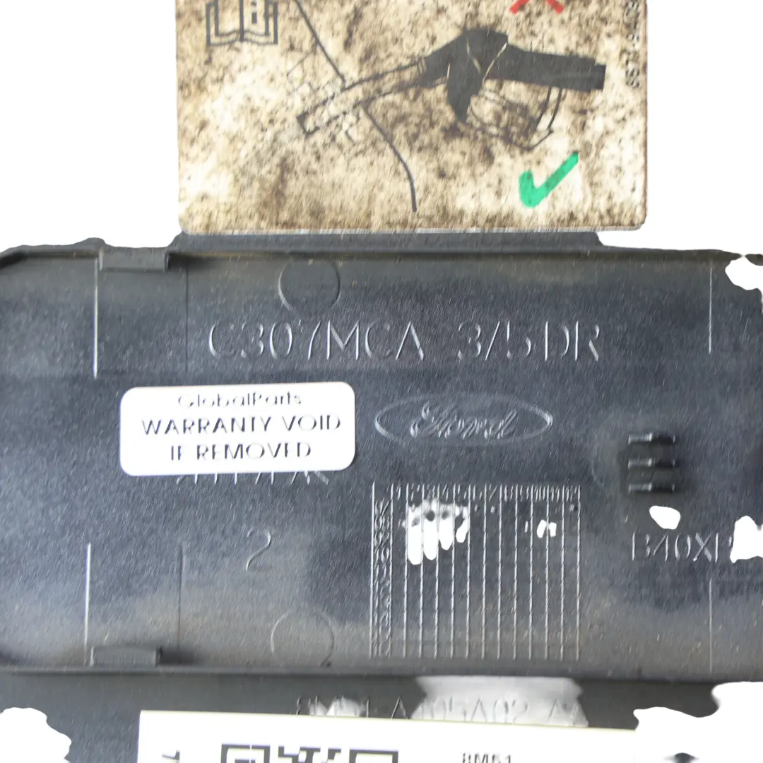 Ford Focus Mk2 Fuel Flap Cover Sea Grey Metallic - 6D - SKU 8M51-A405A02-AA-SEA - Part number 8M51-A405A02-AA