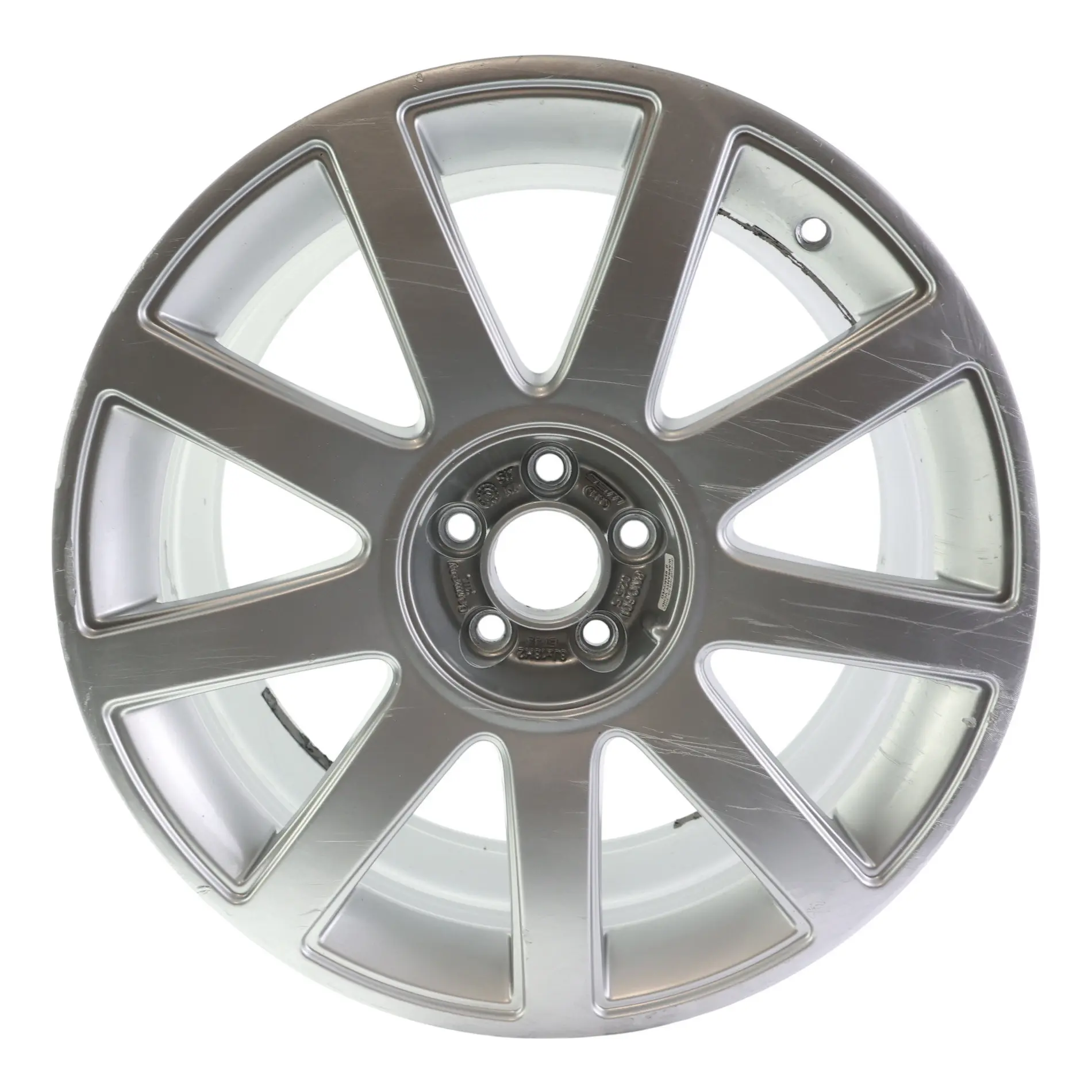 Audi TT Mk1 8N Silver Wheel Alloy Rim 18" 8J ET:33 9-Spoke 8N0601025S