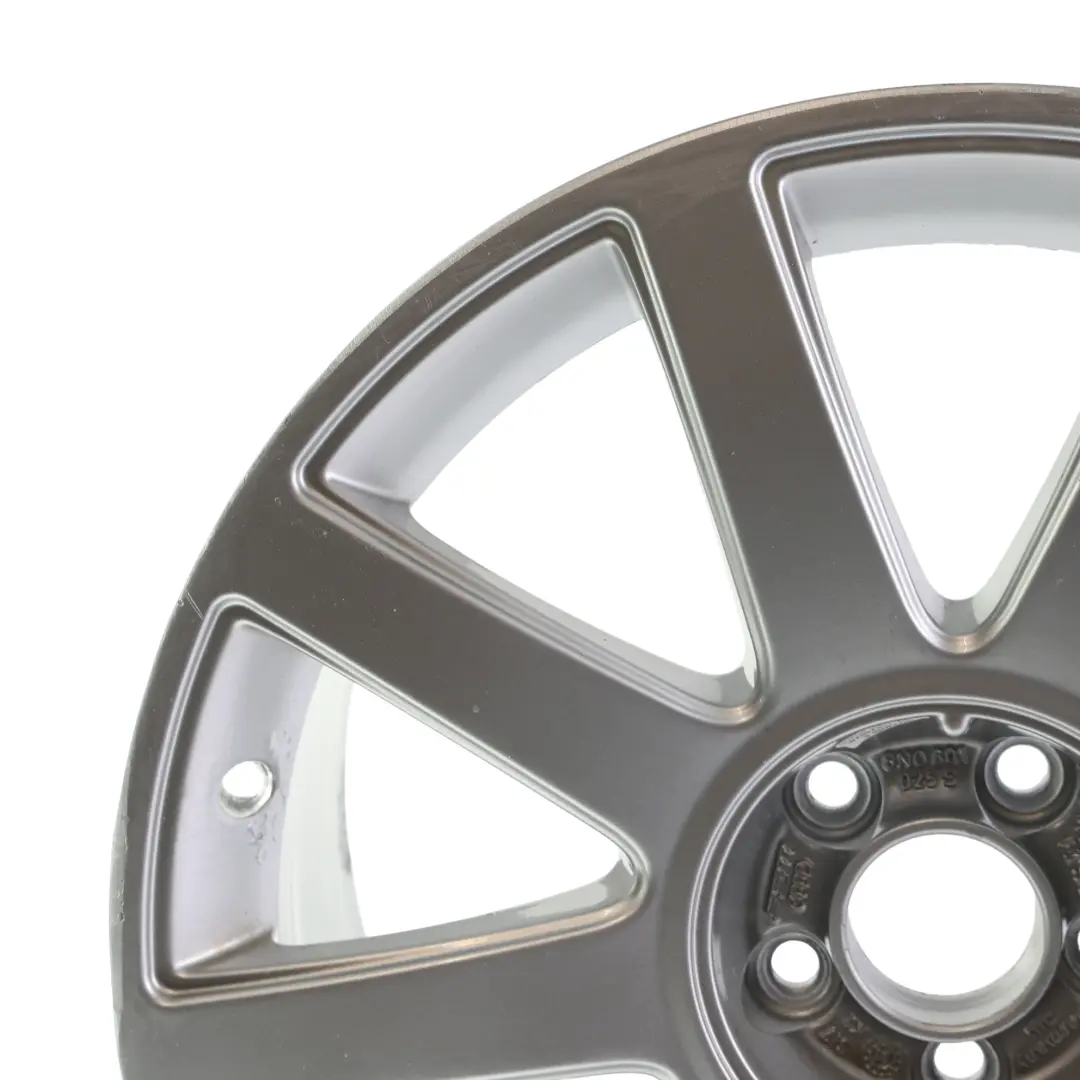 Mk1 8N Alloy Wheel Rim Silver 18" 8J ET:33 9-Spoke to Audi TT with Part number 8N0601025S Audi TT Mk1 8N Alloy Wheel Rim Silver 18" 8J ET:33 9-Spoke - SKU 8N0601025S-3 - Part number 8N0601025S