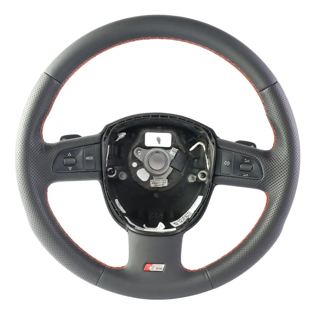 NUEVO Cuero Negro Palanca de Cambio para Audi A3 8P Volante S-Line con número de pieza 8P0419091D Audi A3 8P Volante S-Line NUEVO Cuero Negro Palanca de Cambio - SKU 8P0419091D-1 - Número de pieza 8P0419091D