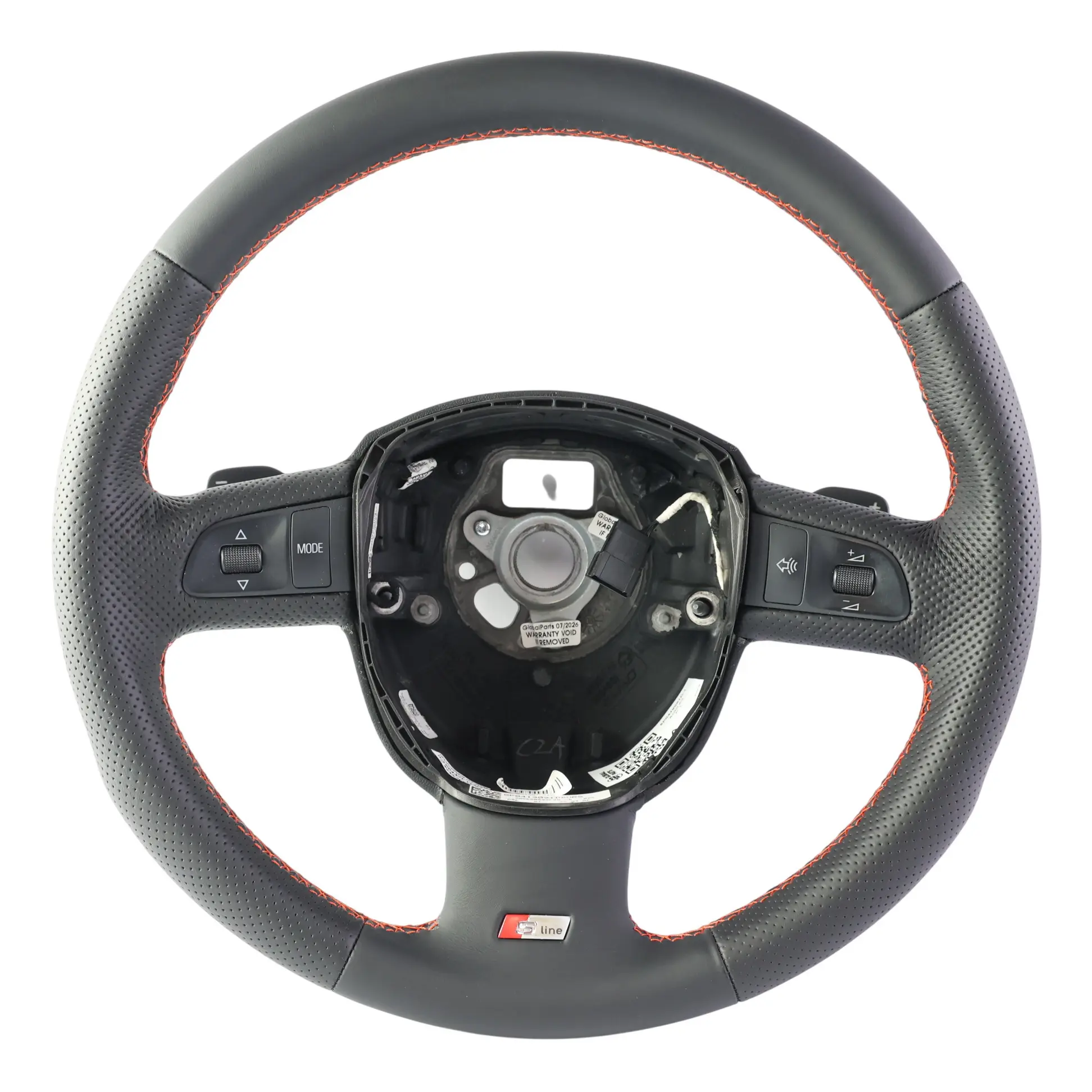 Audi A3 8P Volante S-Line NUEVO Cuero Negro Palanca de Cambio 8P0419091D